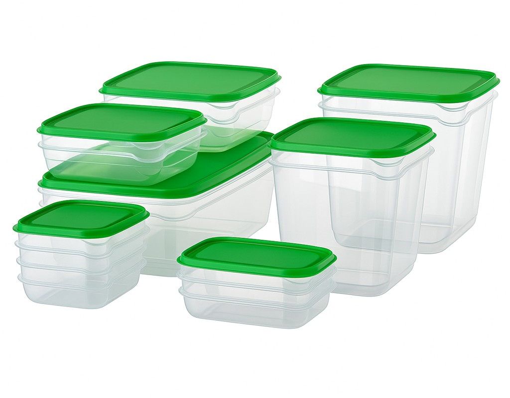 17 PIECES PLASTIC BOWL