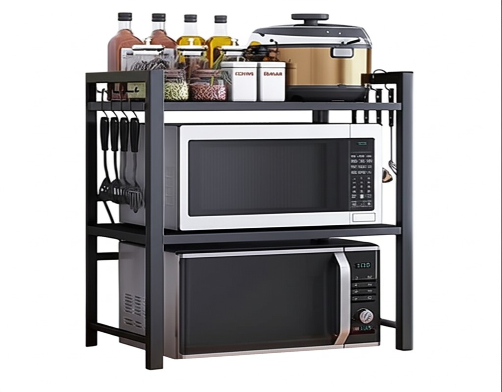 3-TIER MICROWAVE STAND
