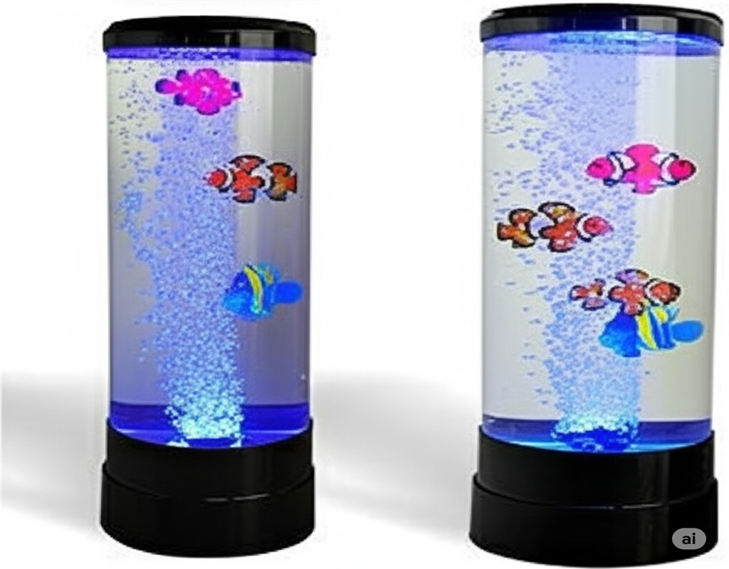 BUBBLE FISH LAMP