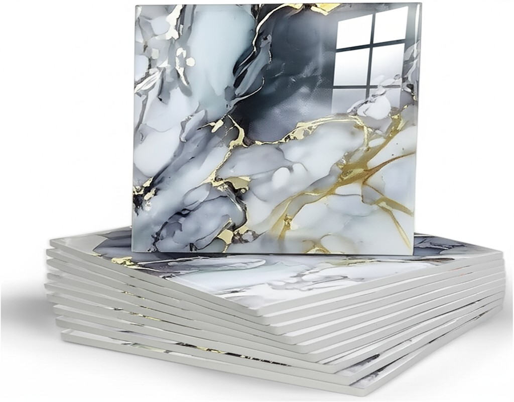 10 PIECES MARBLE FLOOR STICKER