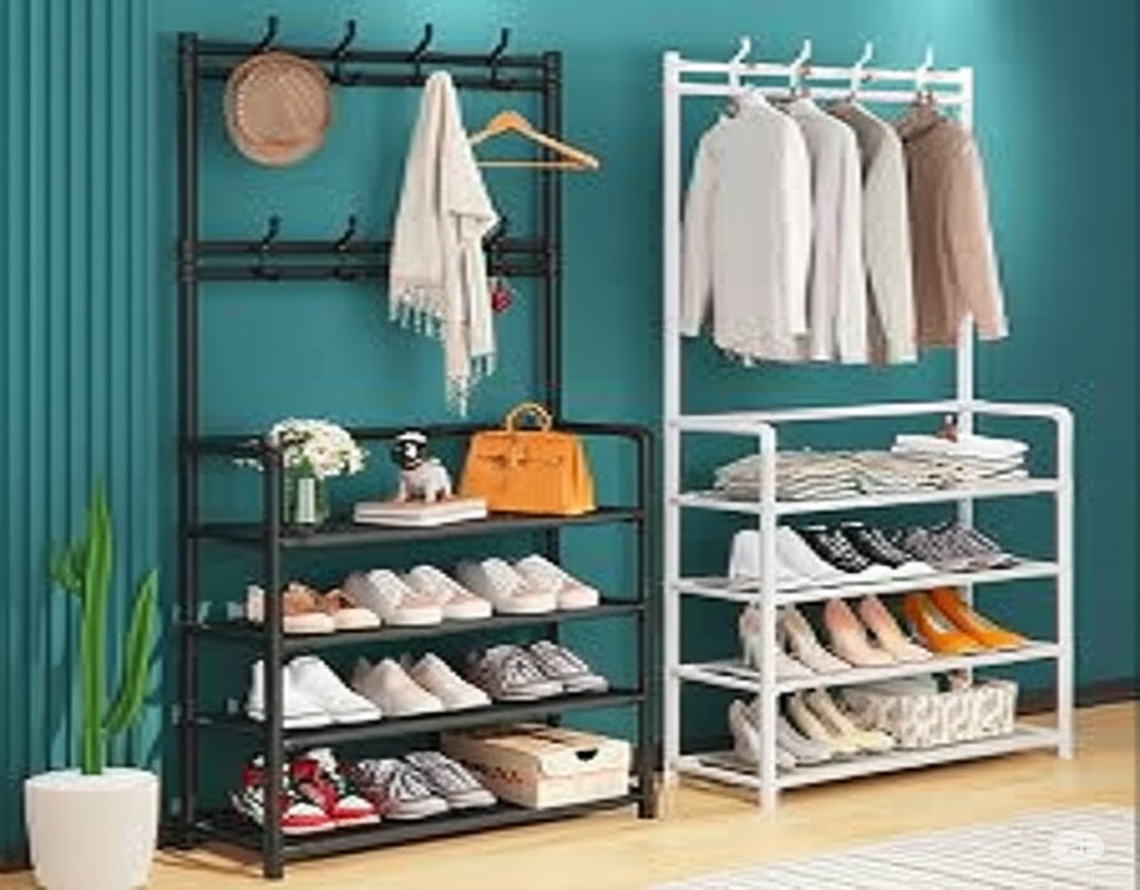 SHOE AND HAT RACK