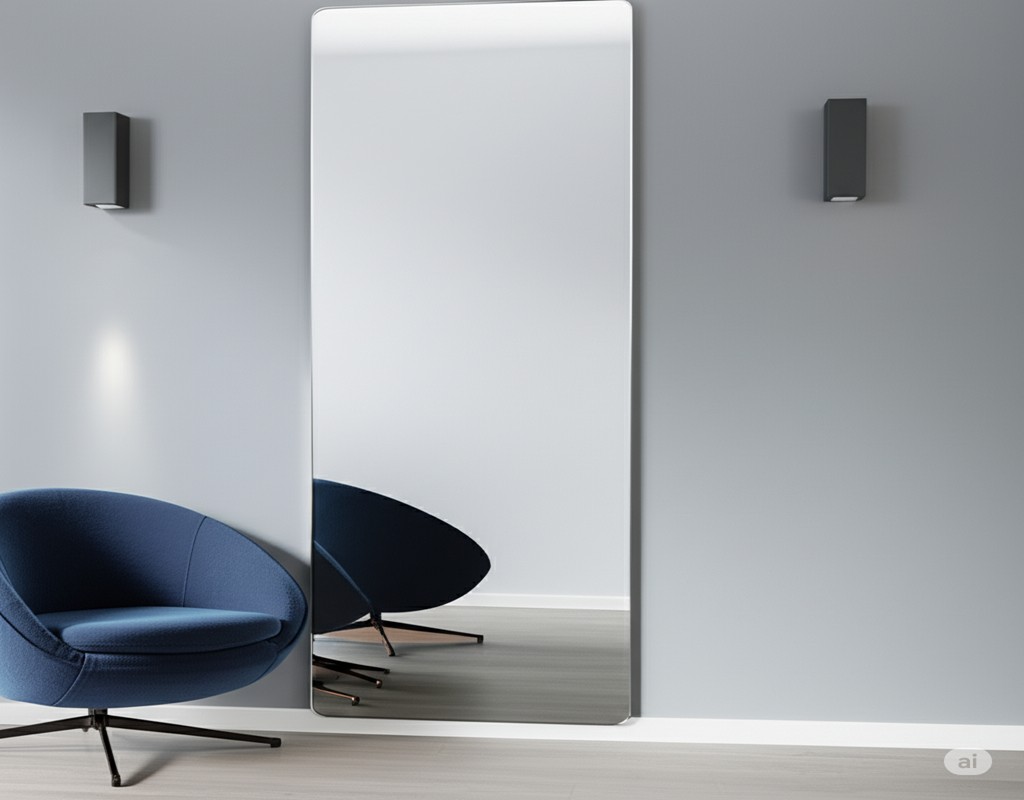 BIG RECTANGULAR ACRYLIC MIRROR