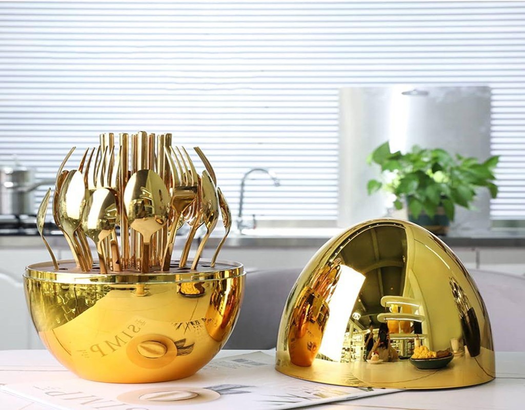 Luxury Gold Cutlery Set