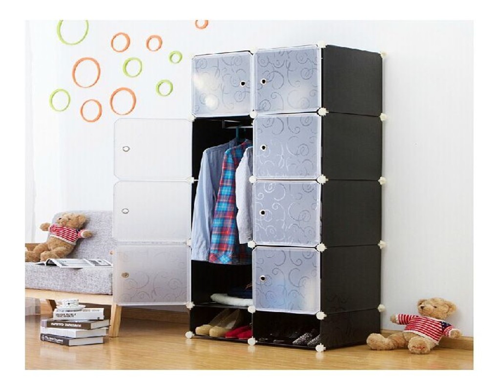8Cubes Plastic Wardrobe