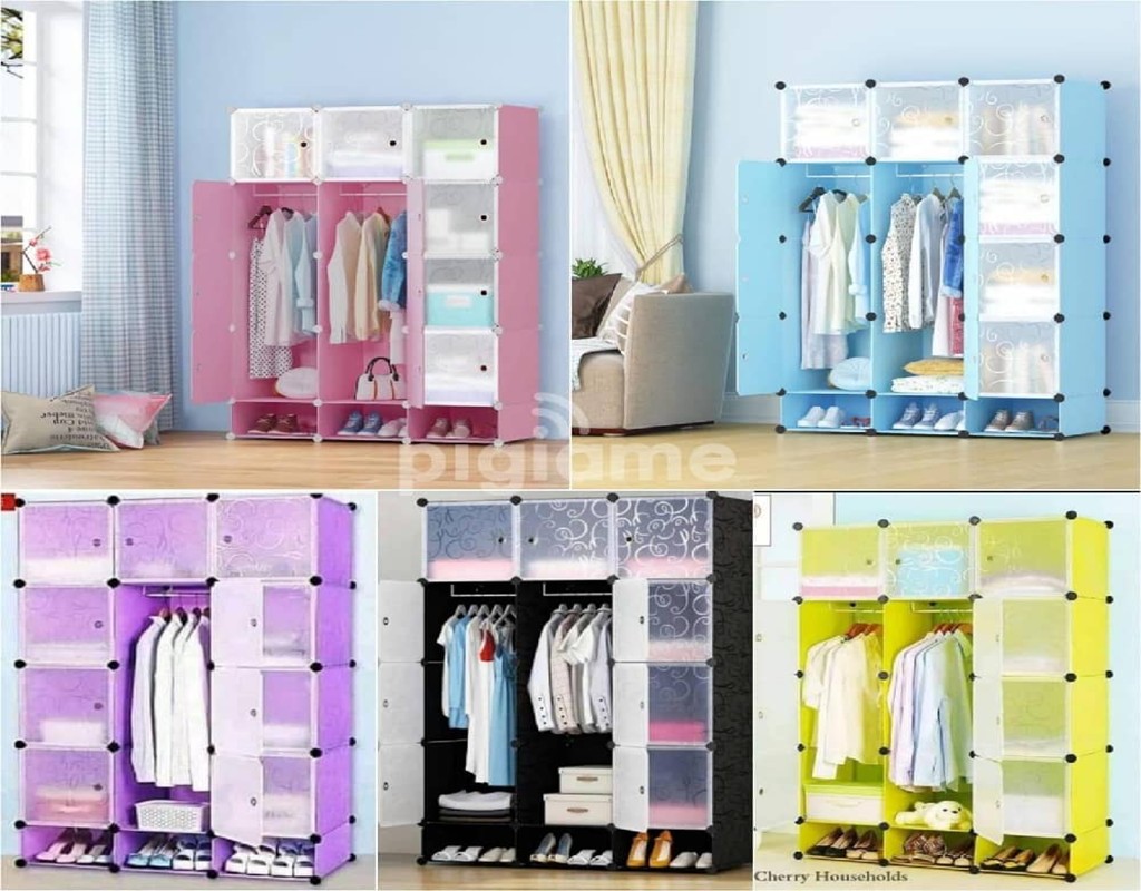 12Cubes Plastic Wardrobe